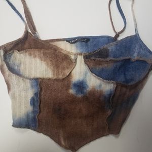 2/$15 Shein Bustier Top Small